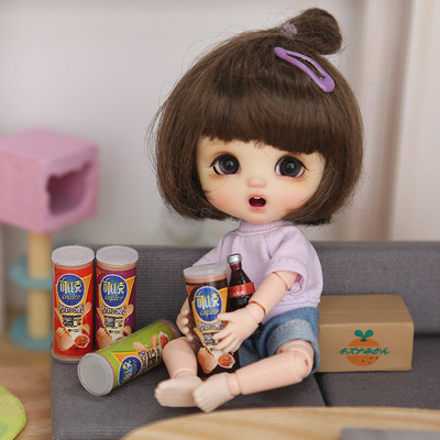 taobao agent OB11 shooting prop, cola and play Molly Little Red Hat sister 8 points BJD BLYTHE Xiaobu