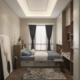 Pipiano Custom Tatami Furniture Simple Wardreobe Custom Bay Window Шкаф небольшая спальня детская комната на рисовой кровать