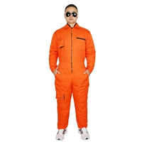 Оранжево -красная куртка (плюс хлопок)