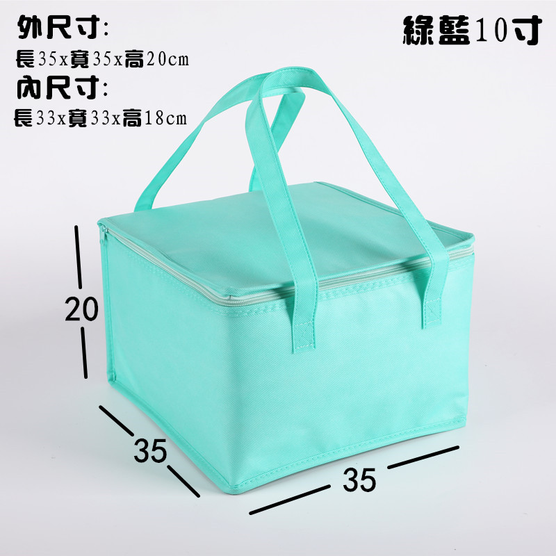 Blackish Greengoods in stock Hot Pot Fast Food take-out food Thermal insulation bag Custom made Cake seafood HEYTEA tea with milk Frozen meat Ice pack Cold bag customized