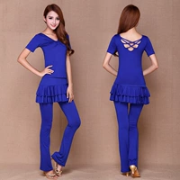 Baolan 2008 с коротким рукавом+сокровища синий 3018 юбки штаны