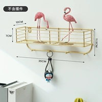 Золотые стальные шарики 4 крючка гвозди/наклейки без света