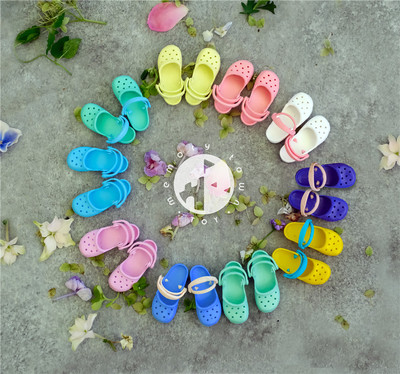 taobao agent [Miyou Hall] Little cloth doll Holala Pututu hole shoes Blythe slippers Maryzhen