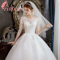 Zyrodia French Light Wedding Dress 2023 Новый стиль невеста с одно плечо в стиле дворца трогательная темперамент открытый основной одежда
