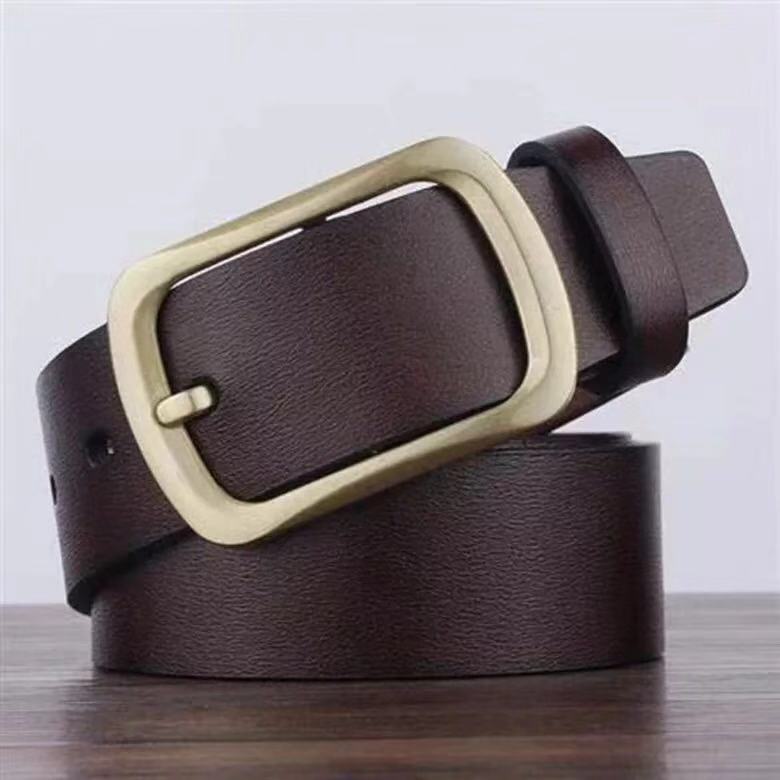 Japanese Coffeeman Belt Sociology trend Retro Belt male Pin buckle fashion Young and middle-aged people Jeans Versatile Korean version waist belt