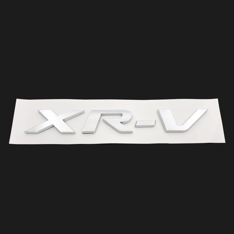 dán xe oto Áp dụng cho Dongfeng Honda XRV LOGO XR-V Tiếng Anh Tiêu chuẩn Mid-Net Lưới bảng chữ cái trước và sau Hộp sau Logo Logo Hộp sau đề can dán xe ô tô logo xe ôtô 