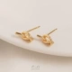 B Модель 14K Серьги узел от 1 до 2 до 2