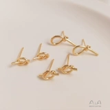 Серьги, дизайнерский аксессуар, аксессуары, серебро 925 пробы, 14 карат, золотой цвет, DIY