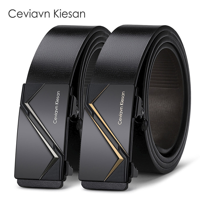 专柜正品ck皮带男士头层牛皮礼盒装休闲腰