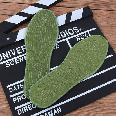 军绿除臭鞋垫五防除臭棉布男女防臭吸汗透气运动鞋垫