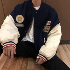 春秋新款棒球服夾克男寬鬆韓版潮流男士休閒情侶外套學生百搭上衣