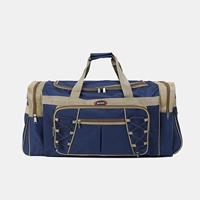 Темно -синий единственный карман