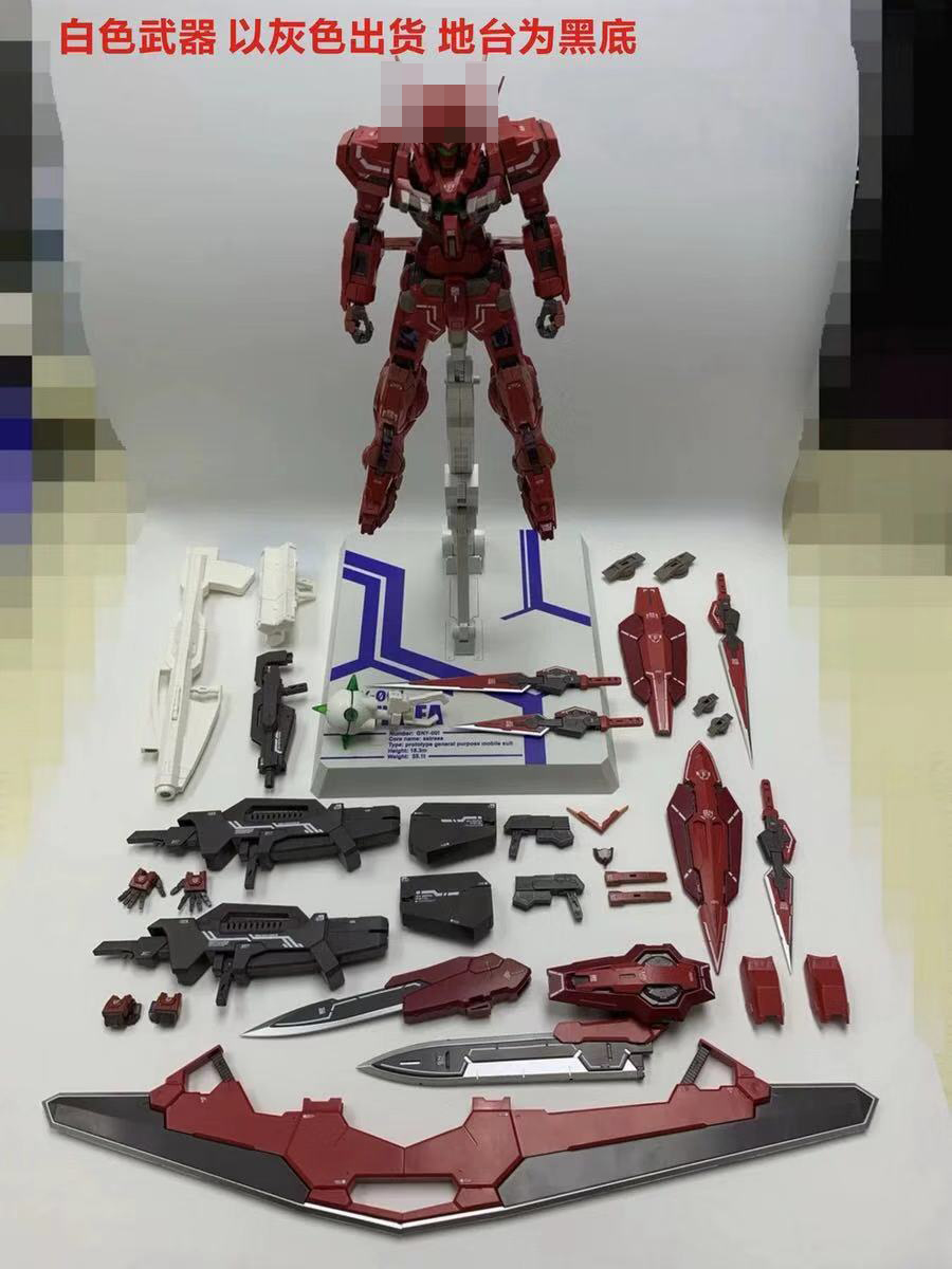 Red Goddess Of Justicegoods in stock HS Model star red justice goddess white MBMG1 / 100 Assembly warrior Toys Model
