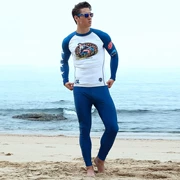 Sabolay cá mập Baolai bãi biển chống nắng nam chuyên nghiệp snorkeling lướt quần áo chia quần dài tay quần bơi sứa quần áo - Nam bơi đầm