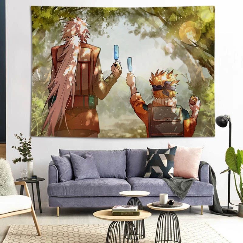 Naruto Background Factering INS Room Decoration