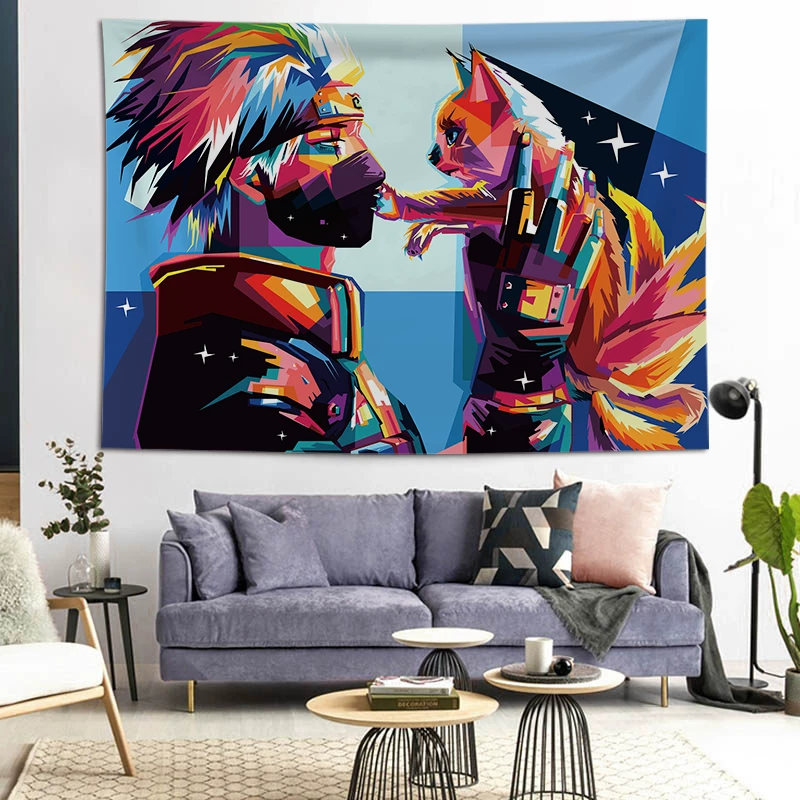 Naruto Background Factering INS Room Decoration