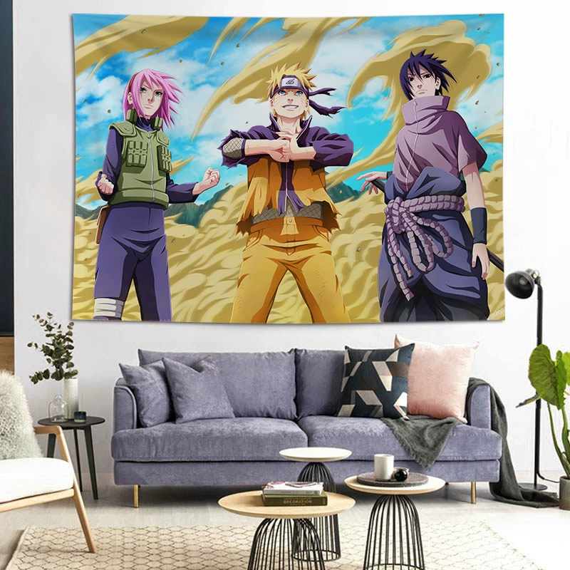 Naruto Background Factering INS Room Decoration