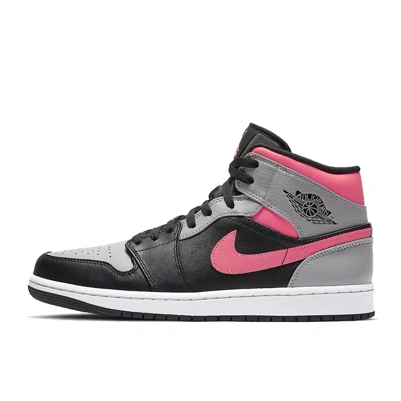 Aj1 Black Grey PowderAirJordan AJ1 Gao Bang quality goods Nike Men's Shoes Wash blue Soot Obsidian Joe Women's Shoes Mint Green