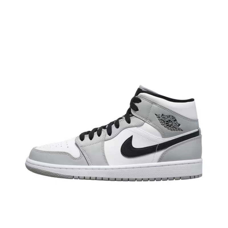 Aj1 AshAirJordan AJ1 Gao Bang quality goods Nike Men's Shoes Wash blue Soot Obsidian Joe Women's Shoes Mint Green