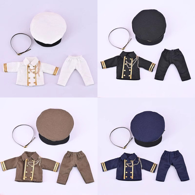 taobao agent OB11 baby clothing uniform military coat short ymy p9 molly ufdoll 12 points bjd doll clothes