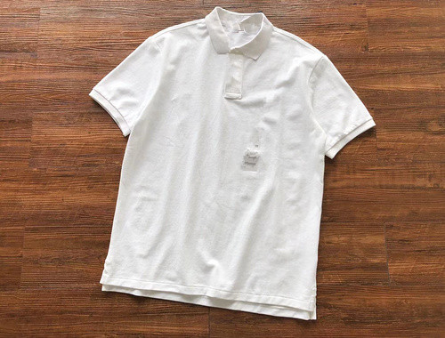 WhiteLeft Chest Small riding people Ten colors Polo shirt 260618