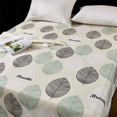 家纺纯棉老粗布床单单件加厚加密大炕单不起球床单双人单