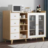 Шкаф для дома в сельской местности, небольшой прокат, большой вместительный кухонный шкаф для хранения, шкаф для хранения с двойной дверью, настенный шкаф для гостиной, старомодный