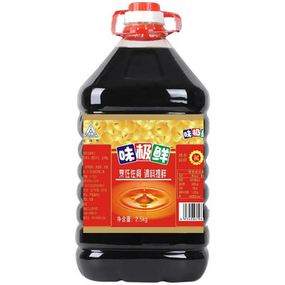 味极鲜生抽特级调味酱汁东北酱油5斤装家用炒菜凉拌调味料黄豆酱