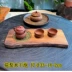 chân bàn sofa Gỗ hồng sắc khô bàn trà khay trà phong cách retro thủ công khay đăng nhập hộ gia đình gỗ nguyên khối bàn trà gỗ hồng mộc sáng tạo bộ trà 	chân bàn inox	 FnB Furniture