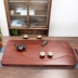 Khay trà hoàn toàn tự động, ấm đun nước, bộ trà tích hợp, phòng khách nhà gỗ nguyên khối sang trọng nhẹ nhàng, bộ trà Kung Fu lớn đơn giản đồ gia dụng bằng gỗ Tấm