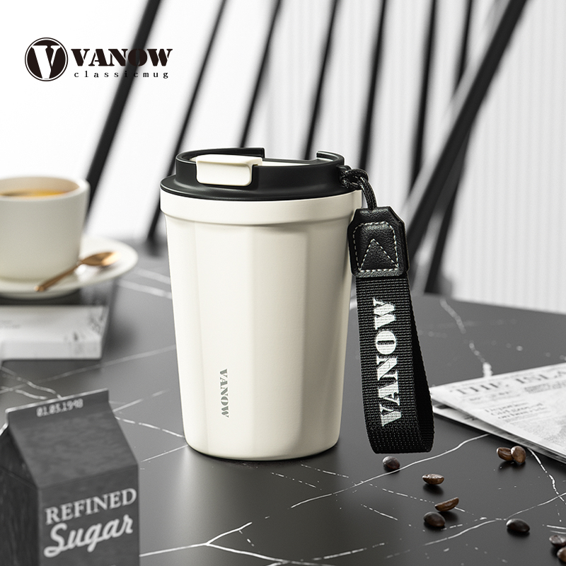Vanow – tasse isolante à café britannique, capacité pour étudiant, homme et femme, haute beauté, Style Ins, accompagnement en céramique_voghion.com