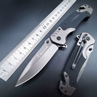 勃朗宁 Анти -нож складной нож G10 обрабатывать домашнее фруктовое нож дикий выживание военного ножа кемпинг кемпинг с ножом
