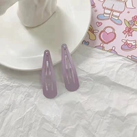 Сиреневая заколка для волос, 10 шт