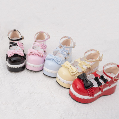 taobao agent Genuine Japanese cute footwear platform, Lolita style