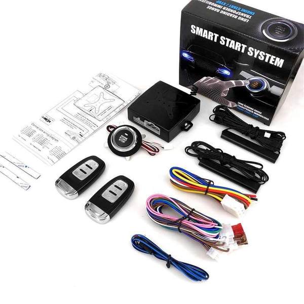 [Keyless Entry System Remote Control Engine Start Car Alarm W]