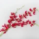 Yuhan 3-ngạnh san hô phong lan mô phỏng nhảy múa phong lan lan dendrobium phong lan mô phỏng phong lan bình hoa hoa lụa lan giả hạc tím cây hoa giả trang trí