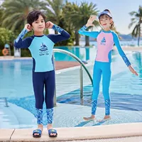 Children's swimsuit for boys and girls with long sleeves sep