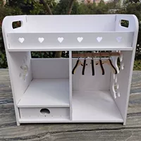 Двухэтажная маленькая вешалка, 5 шт