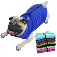 Зимняя собачья одежда мягкая флисовая куртка чихуа французский бык