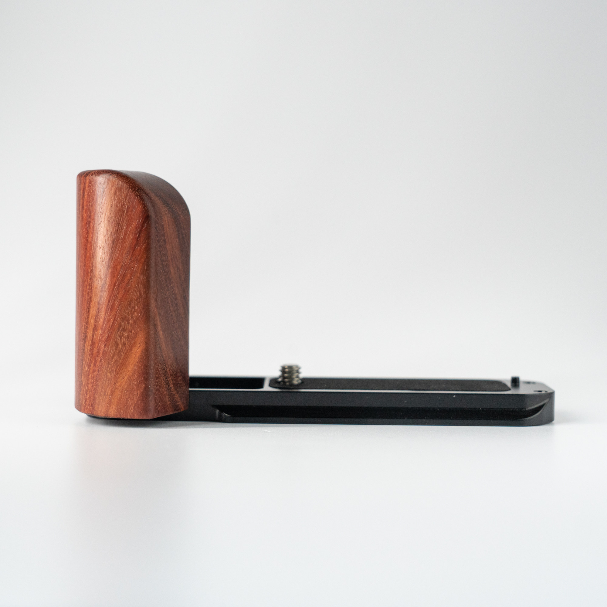 Wood L Hand Grip For Fujifilm Fuji XT30ii Camera Alloy Baseplate