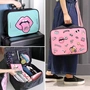 Hàn Quốc du lịch túi lưu trữ hành lý quần áo hoàn thiện túi quần áo túi lưu trữ xách tay có thể kéo túi xe đẩy - Vali du lịch vali khung nhôm