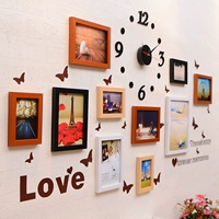 10 кадров, четыре цвета+часы