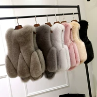 Áo khoác lông nữ ngắn đoạn thu đông - Faux Fur áo gió lót lông cừu