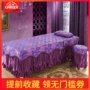Ưu đãi đặc biệt làm đẹp trải giường đơn mảnh bìa massage giường màu rắn dầu gội đặc biệt trải giường 180 * 60 trải giường bốn bộ các mẫu ga giường spa