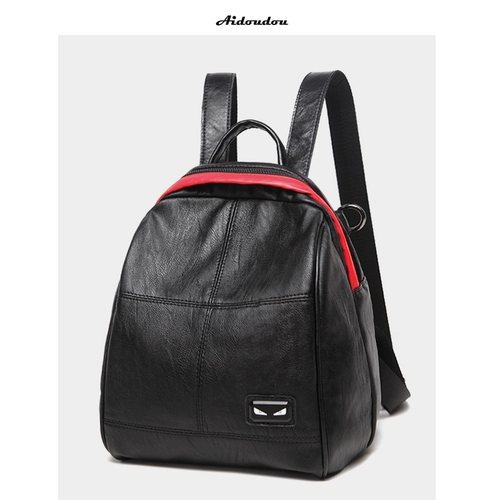 Монстр, рюкзак, сумка через плечо, универсальная сумка для путешествий, коллекция 2021, в корейском стиле, из натуральной кожи