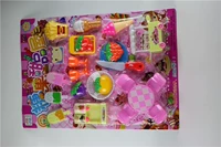 Nhà đồ chơi kẹo tráng miệng nhà thức ăn nhanh xe bàn nước quả kem đồ chơi cắt trái cây đồ chơi đồ chơi nấu ăn cho bé