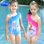 Đồ bơi trẻ em Disney Cô gái Xiêm Bộ bikini Bộ đồ bơi trẻ em vừa phải Bộ đồ lướt sóng cho bé gái Sophia - Đồ bơi trẻ em đồ bơi nữ sinh