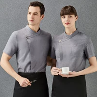 Легкий и тонкий фартук, короткий рукав