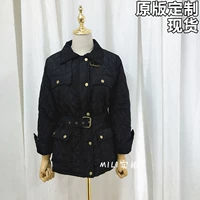 Áo khoác cotton nhỏ màu đen đa năng 2018 phiên bản Hàn Quốc mới của xu hướng áo khoác nữ mùa đông ngắn áo phao siêu nhẹ uniqlo nữ
