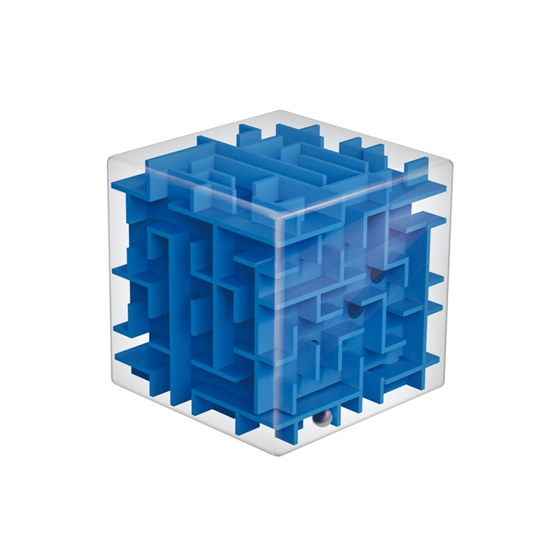 Maze Rubiks Cube 3D Hạt ma thuật ba chiều Hạt thông minh học tập sớm Giải nén Giáng sinh Trẻ em Đồ chơi vui nhộn - Đồ chơi IQ